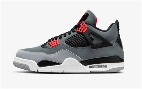 nike jordans zwart grijs|Nike jordan 4 sneakers.